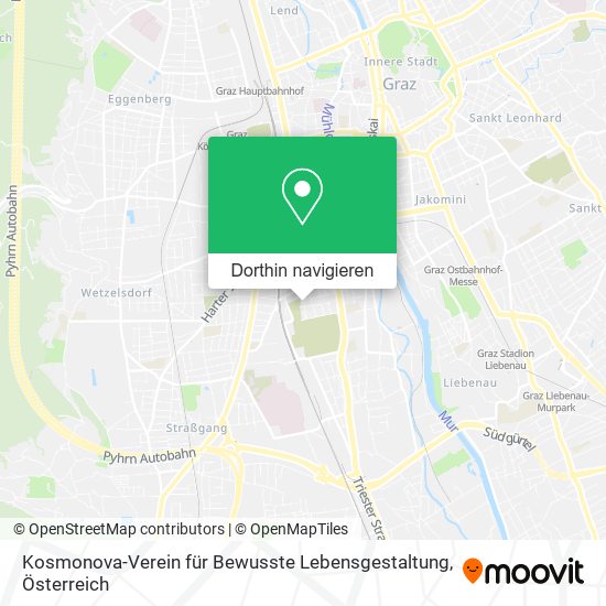 Kosmonova-Verein für Bewusste Lebensgestaltung Karte