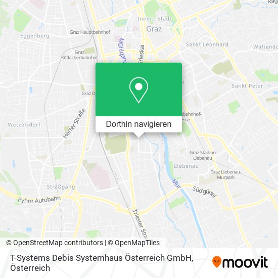 T-Systems Debis Systemhaus Österreich GmbH Karte
