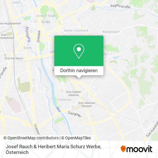 Josef Rauch & Heribert Maria Schurz Werbe Karte