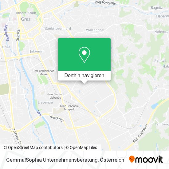 Gemma!Sophia Unternehmensberatung Karte