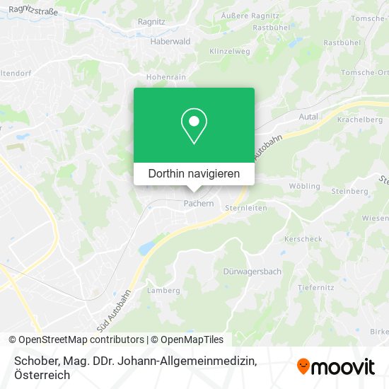 Schober, Mag. DDr. Johann-Allgemeinmedizin Karte
