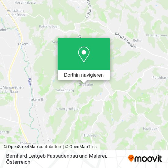 Bernhard Leitgeb Fassadenbau und Malerei Karte