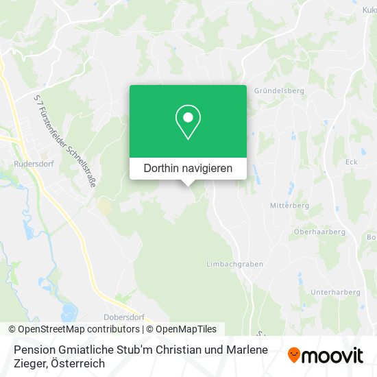 Pension Gmiatliche Stub'm Christian und Marlene Zieger Karte