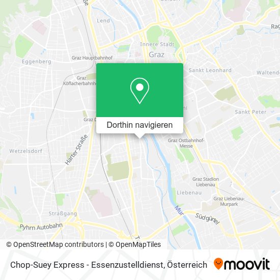 Chop-Suey Express - Essenzustelldienst Karte