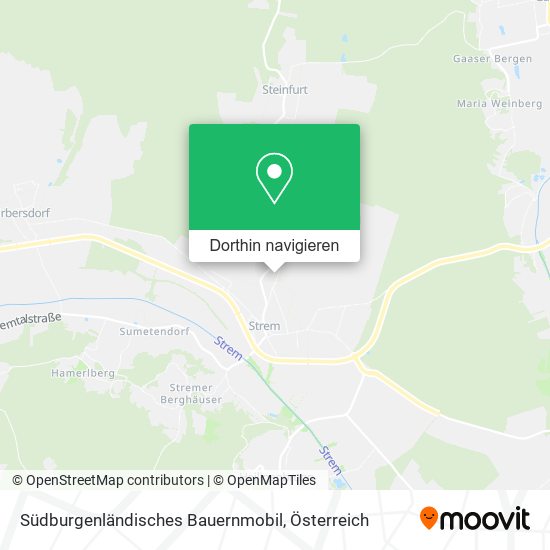 Südburgenländisches Bauernmobil Karte