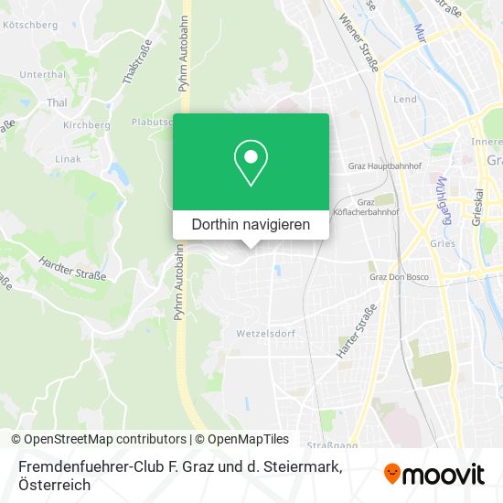 Fremdenfuehrer-Club F. Graz und d. Steiermark Karte