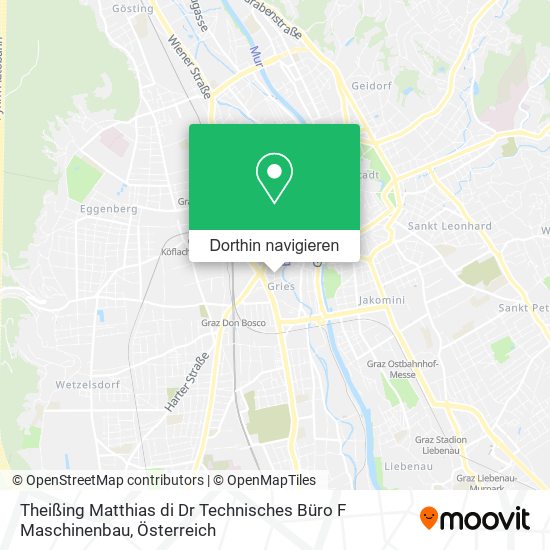 Theißing Matthias di Dr Technisches Büro F Maschinenbau Karte