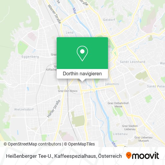 Heißenberger Tee-U., Kaffeespezialhaus Karte