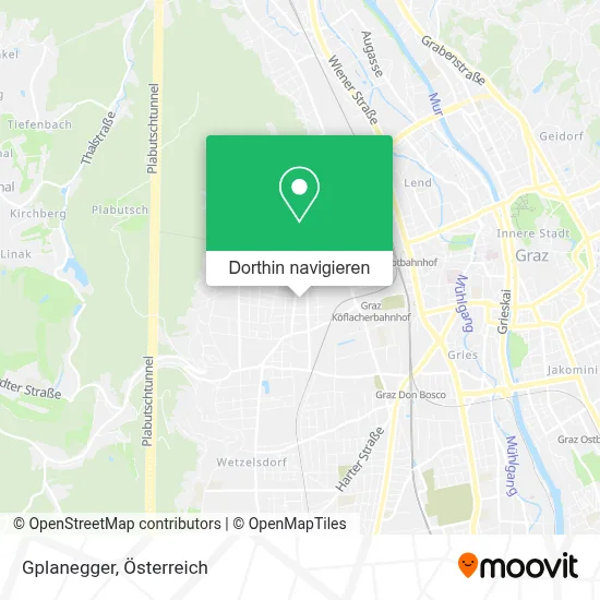 Gplanegger Karte