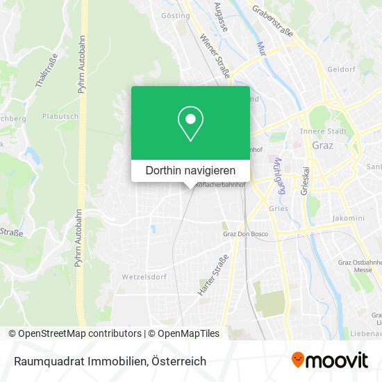 Raumquadrat Immobilien Karte