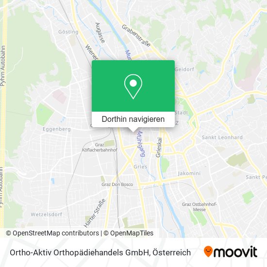 Ortho-Aktiv Orthopädiehandels GmbH Karte