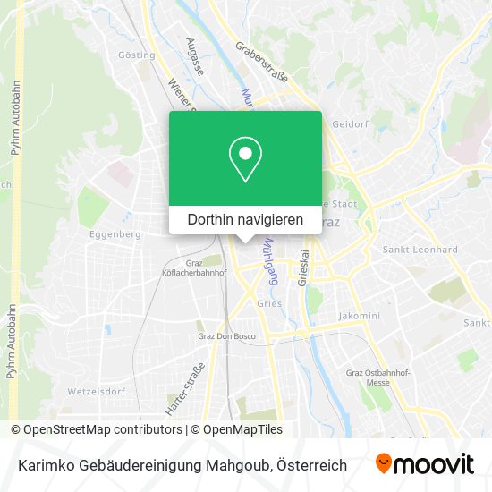 Karimko Gebäudereinigung Mahgoub Karte