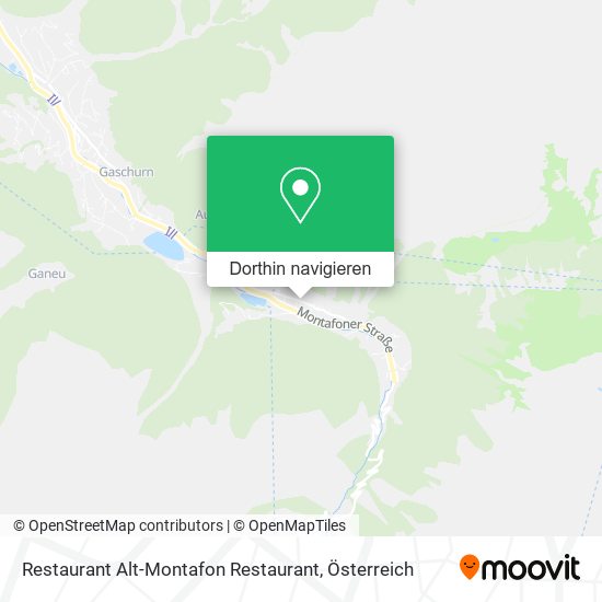 Restaurant Alt-Montafon Restaurant Karte