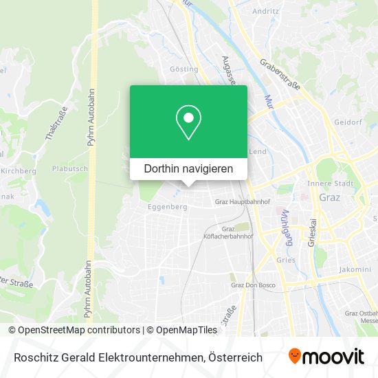 Roschitz Gerald Elektrounternehmen Karte