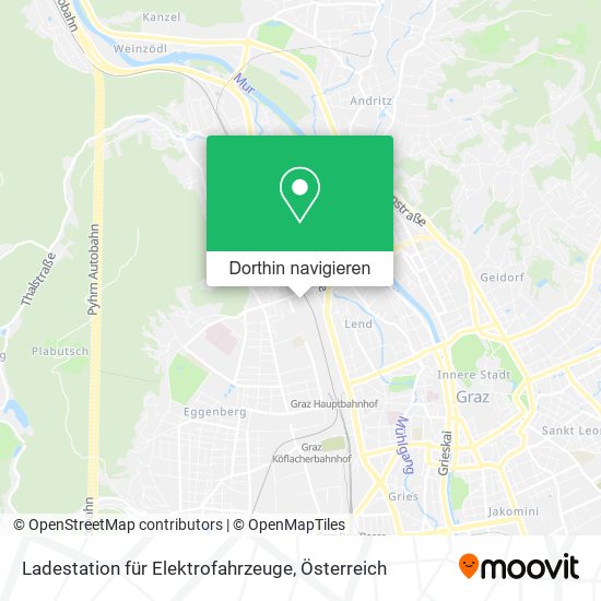 Ladestation für Elektrofahrzeuge Karte