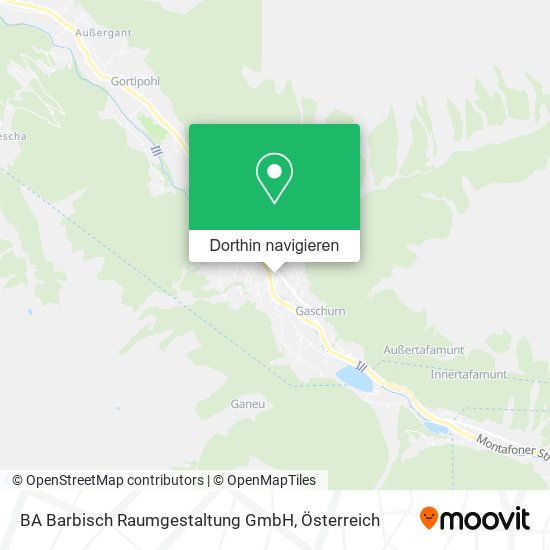 BA Barbisch Raumgestaltung GmbH Karte