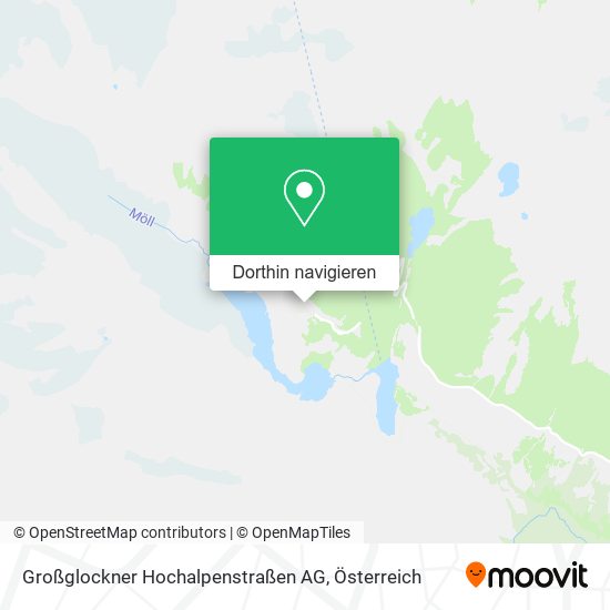 Großglockner Hochalpenstraßen AG Karte