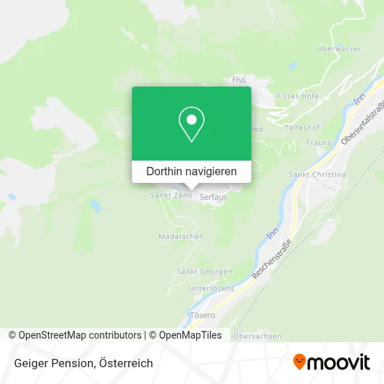 Geiger Pension Karte