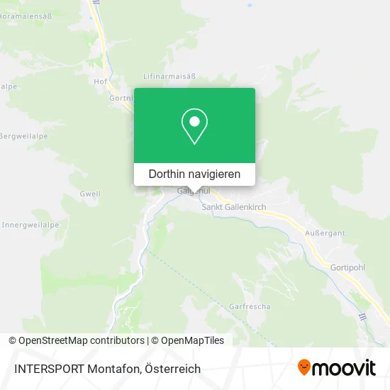 INTERSPORT Montafon Karte