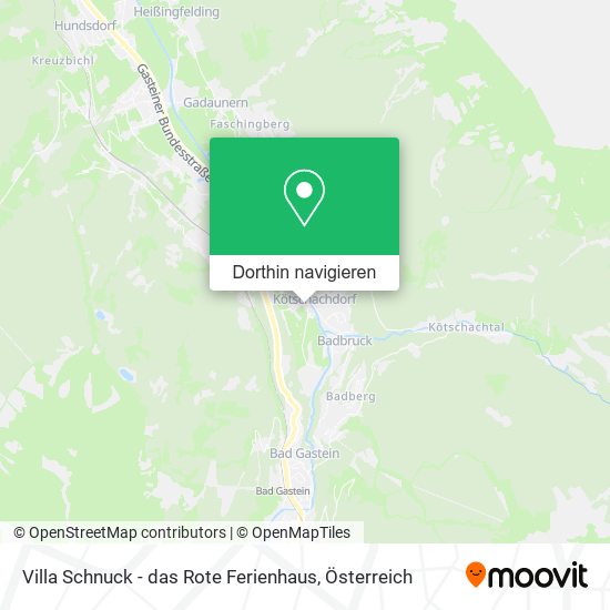 Villa Schnuck - das Rote Ferienhaus Karte