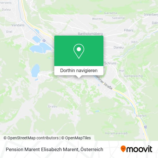 Pension Marent Elisabezh Marent Karte