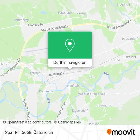 Spar Fil. 5668 Karte