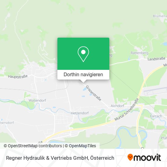 Regner Hydraulik & Vertriebs GmbH Karte