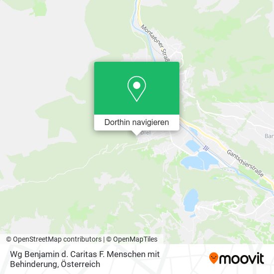 Wg Benjamin d. Caritas F. Menschen mit Behinderung Karte