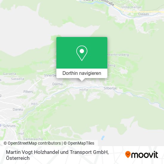 Martin Vogt Holzhandel und Transport GmbH Karte