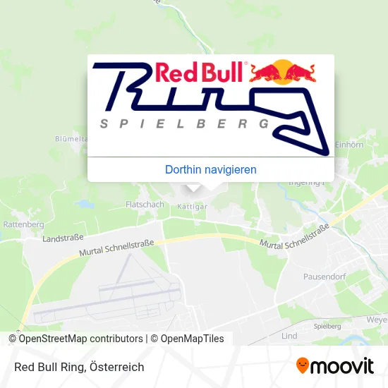 Red Bull Ring Karte