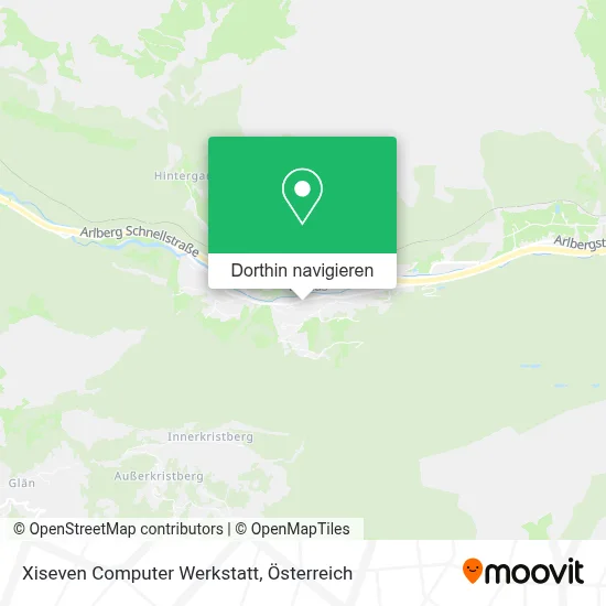 Xiseven Computer Werkstatt Karte