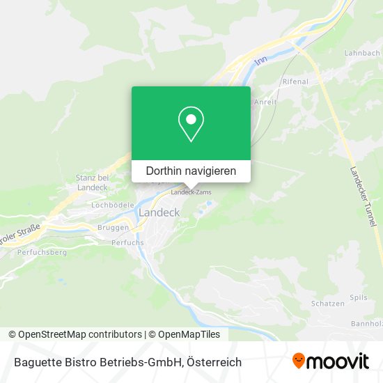 Baguette Bistro Betriebs-GmbH Karte