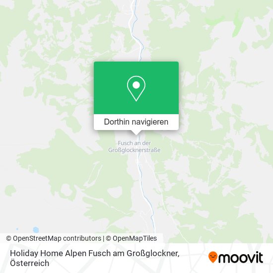 Holiday Home Alpen Fusch am Großglockner Karte