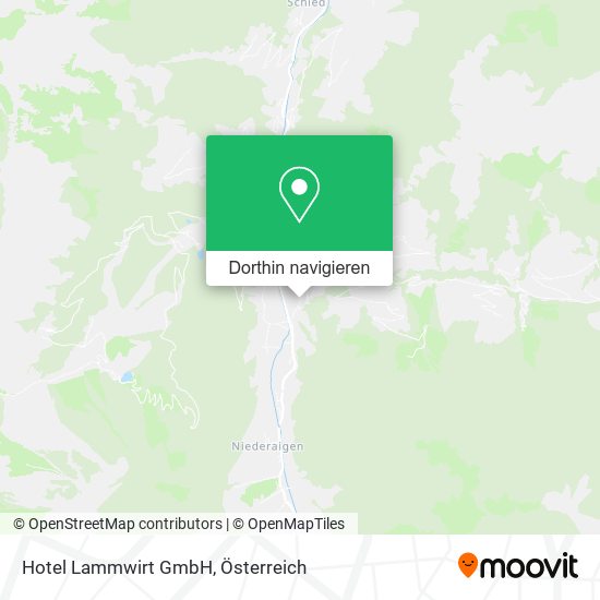 Hotel Lammwirt GmbH Karte