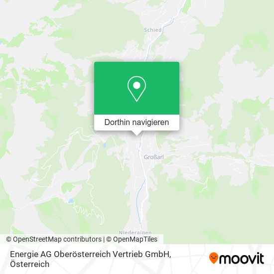 Energie AG Oberösterreich Vertrieb GmbH Karte