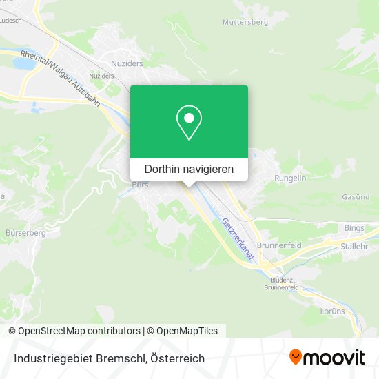 Industriegebiet Bremschl Karte