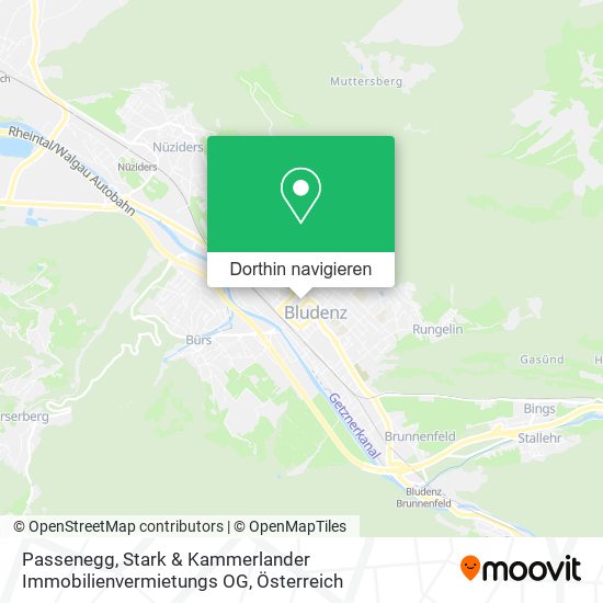 Passenegg, Stark & Kammerlander Immobilienvermietungs OG Karte