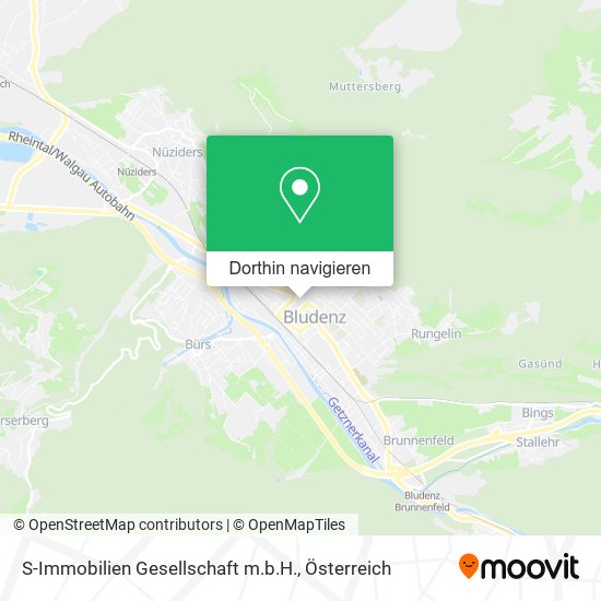 S-Immobilien Gesellschaft m.b.H. Karte