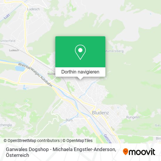 Ganwales Dogshop - Michaela Engstler-Anderson Karte