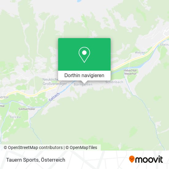 Tauern Sports Karte