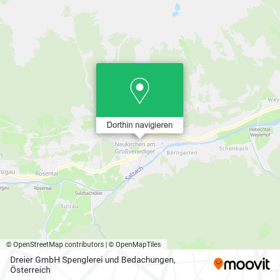 Dreier GmbH Spenglerei und Bedachungen Karte