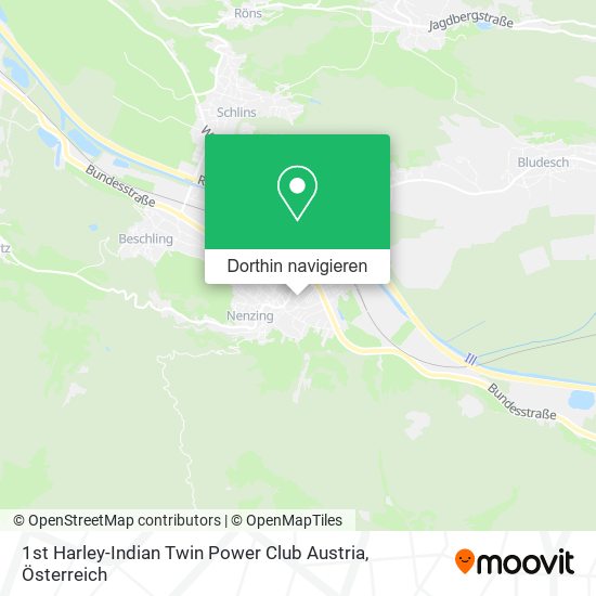 1st Harley-Indian Twin Power Club Austria Karte