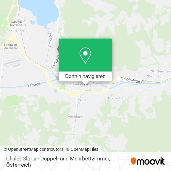 Chalet Gloria - Doppel- und Mehrbettzimmer Karte