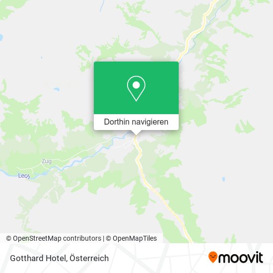 Gotthard Hotel Karte