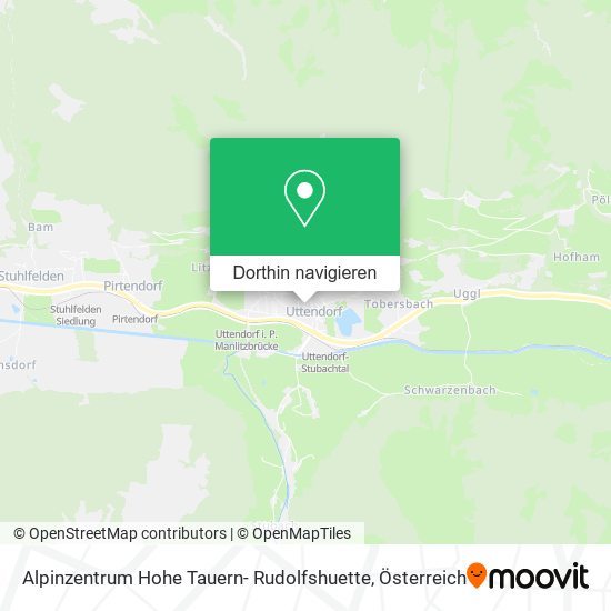 Alpinzentrum Hohe Tauern- Rudolfshuette Karte
