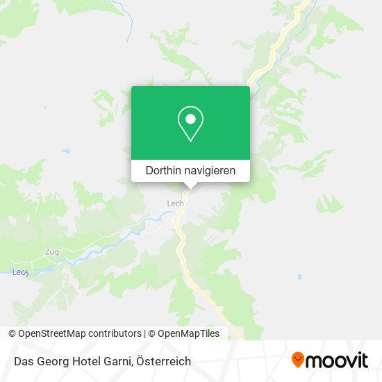 Das Georg Hotel Garni Karte