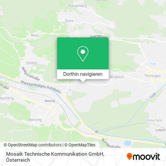 Mosaik Technische Kommunikation GmbH Karte