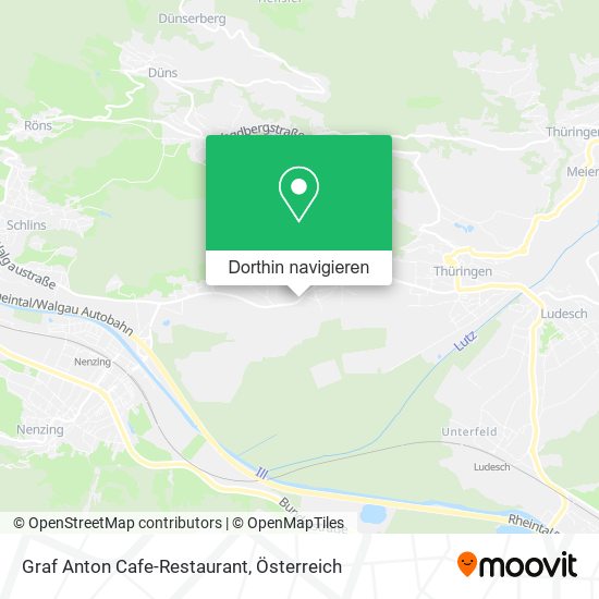 Graf Anton Cafe-Restaurant Karte