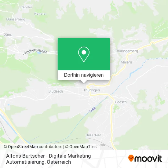 Alfons Burtscher - Digitale Marketing Automatisierung Karte
