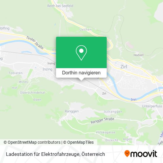 Ladestation für Elektrofahrzeuge Karte